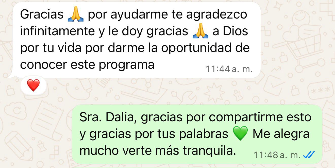 Testimonio de clienta de Johanna Ruiz
