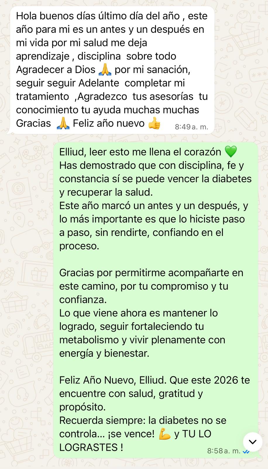 Resultado logrado con el método de Johanna Ruiz